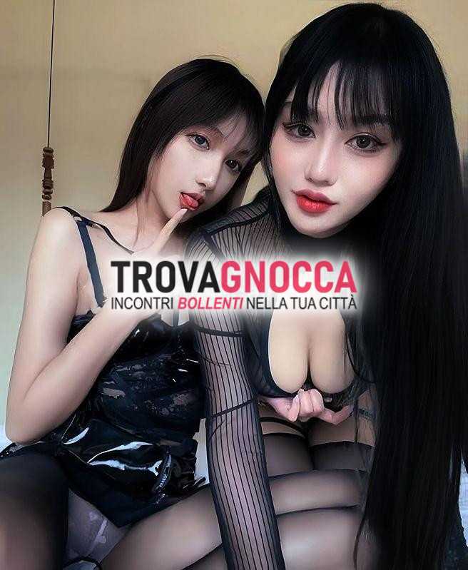 nuove arrivate👠due ragazze bellezza orientale novitÀ non perdere siamo qui farvi provare divino baci e carezze mai prima d'ora. scopri bomba sexy piÙ desiderata nel mondo peccato👠esplora l'arte massaggio completo.