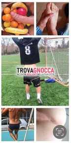 questa sera mi diverto dare calci al pallone ⚽️