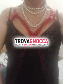 questa sera travestito coloro che sono ben dotati.