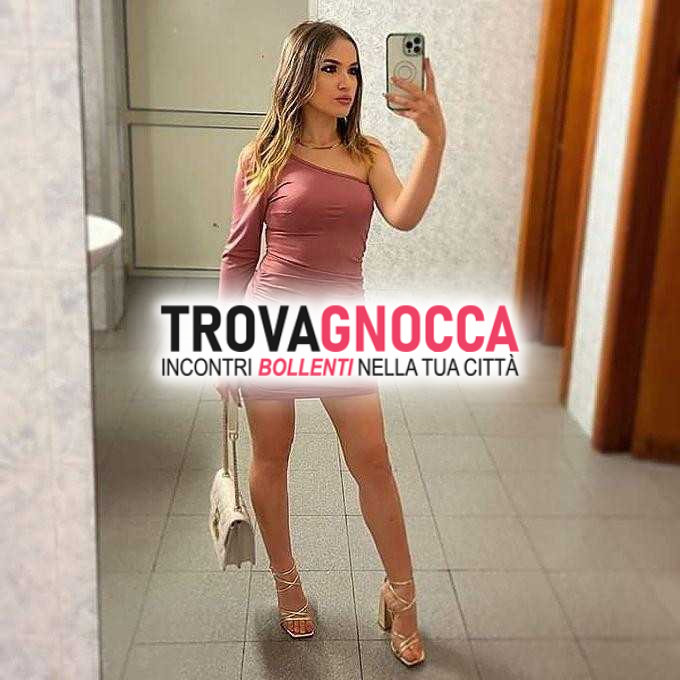 nuova arrivata ❗️straordinaria bionda 😈 porcellina piÙ bollente 🐷 22 anni italiana 🇮🇹 e lato b sogno 💋disponibile 🐷 incontri e videochiamata hard.