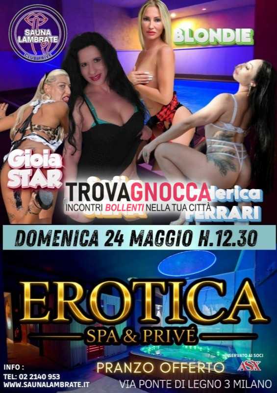 un club privè incontri relax divertimento.
aperto ai soci comodamente situato centro milano zona lambrate -- 02 2140953