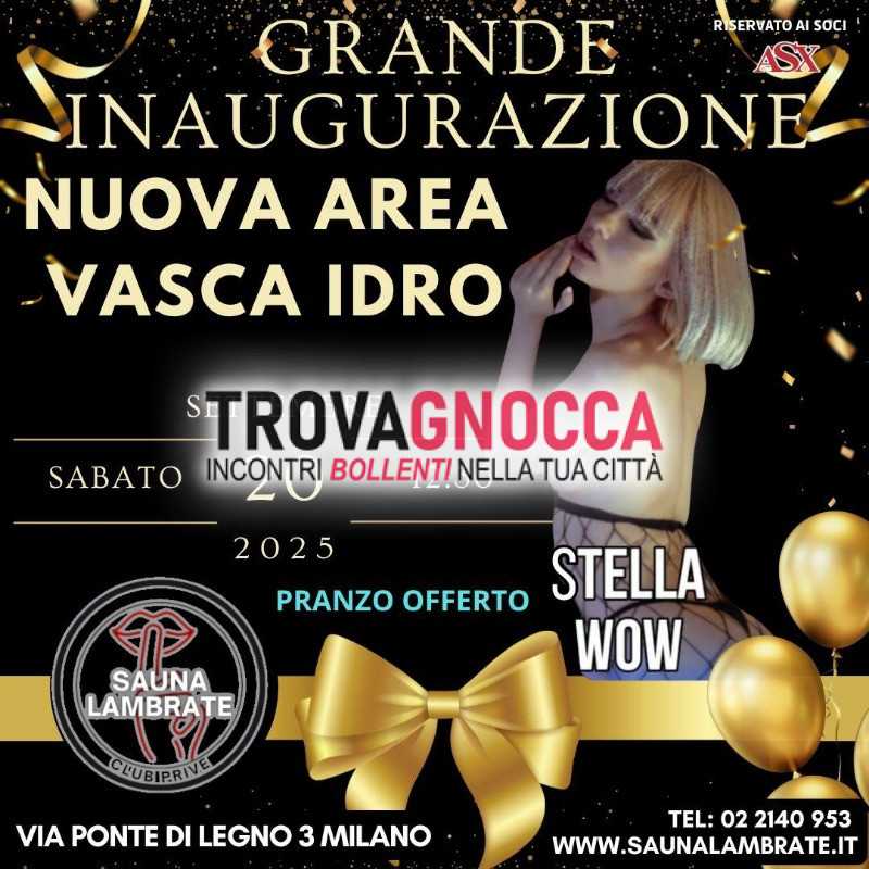 un club privè incontri relax divertimento.
aperto ai soci comodamente situato centro milano zona lambrate -- 02 2140953