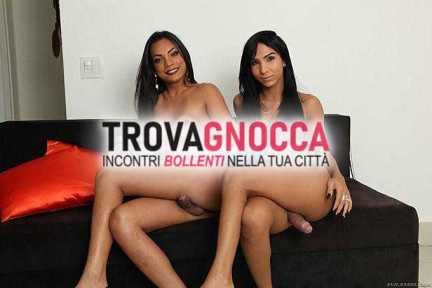 yasmi e maria due transessuali attive organizziamo festini noi coppia disponibile 24 ore 24