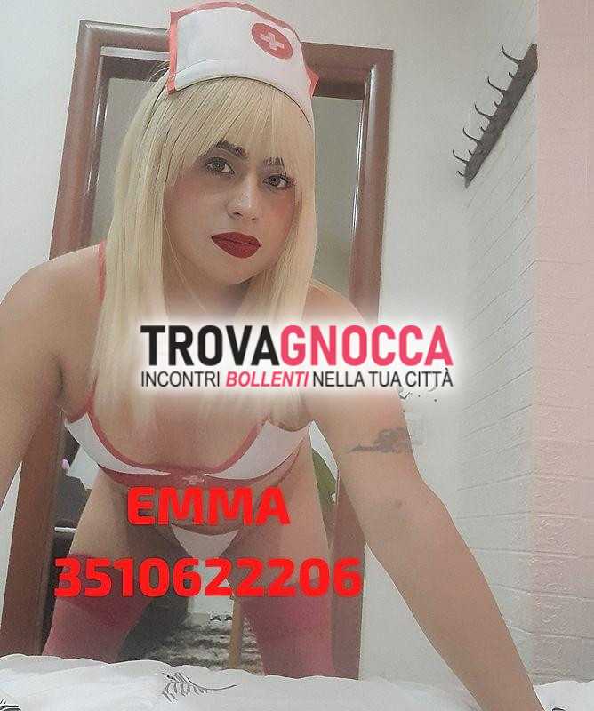 transessuale emma l'infermiera porcellina È qui satisfare ogni tuo desiderio sessuale. bella e femminile sono unica e indimenticabile bocchino paura att e pa.
